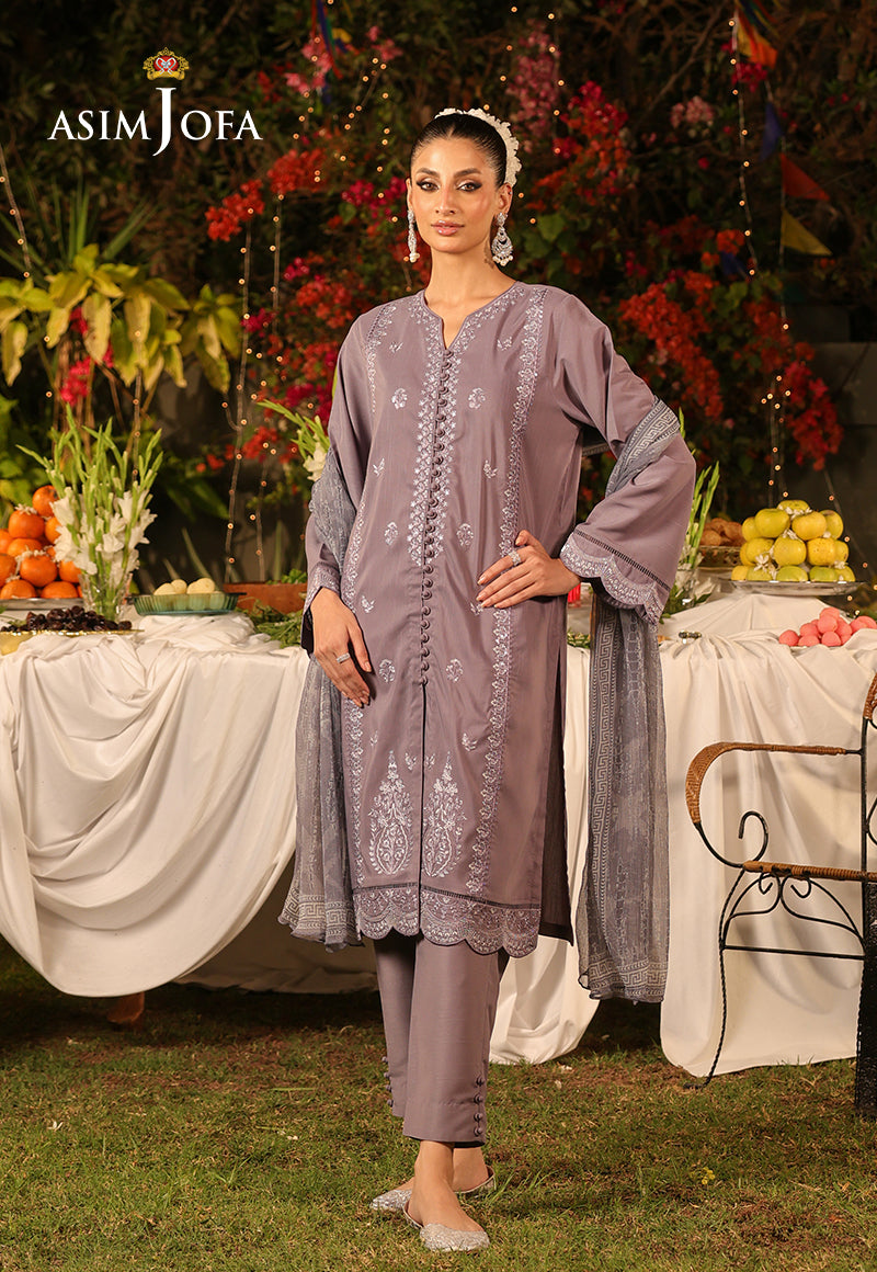 Ajpb-171 Embroidered Raw Silk 3Pc