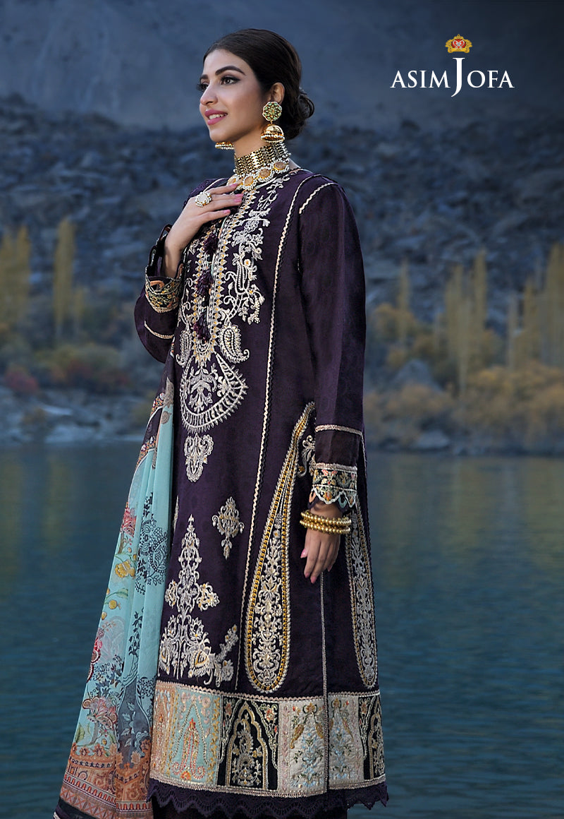 AJSL-22 EMBROIDERED 3 SELF JACQUARD PCS