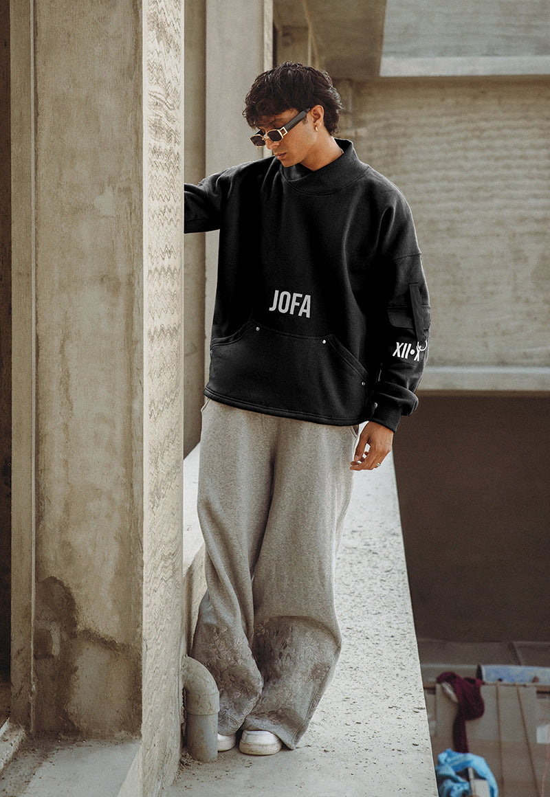 AJWPB-06 UNISEX COTTON TWILL WIDE LEG PANTS 1 PC