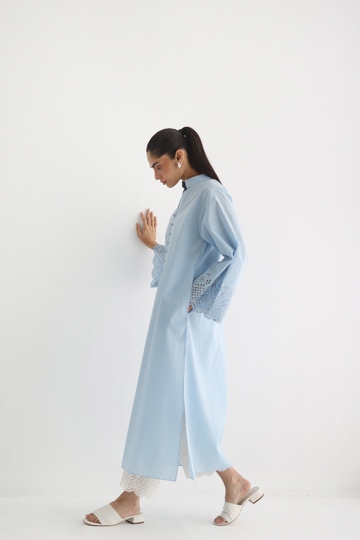 Cutwork Pants
