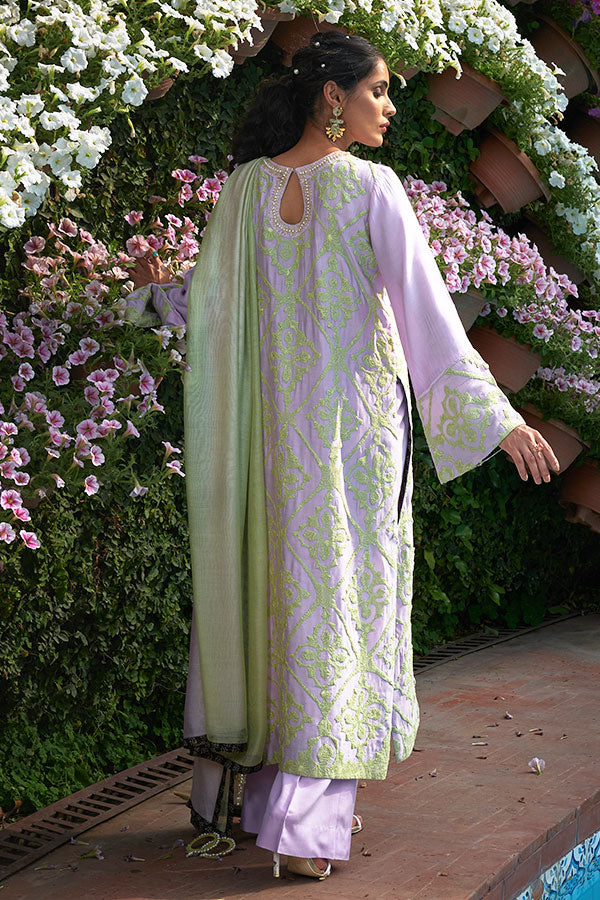 Zoe - Lavender and Green
