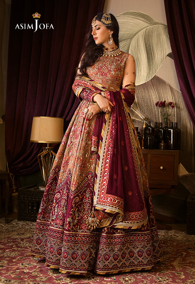 AJST-12 EMBROIDERED NET 3 PCS