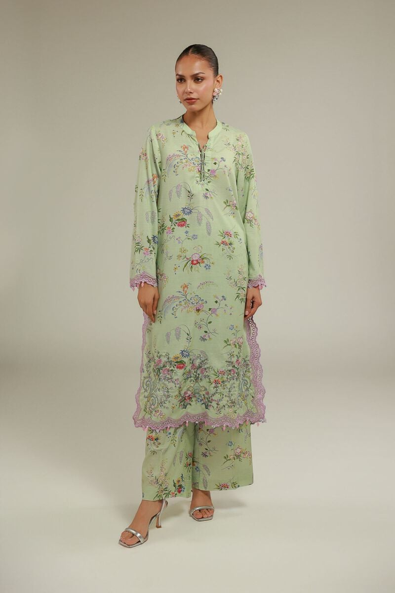 Floral Longline Kurta