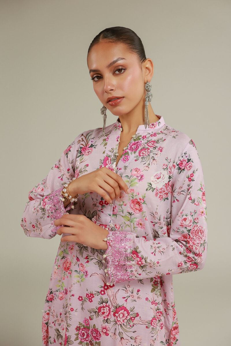 Floral Longline Kurta