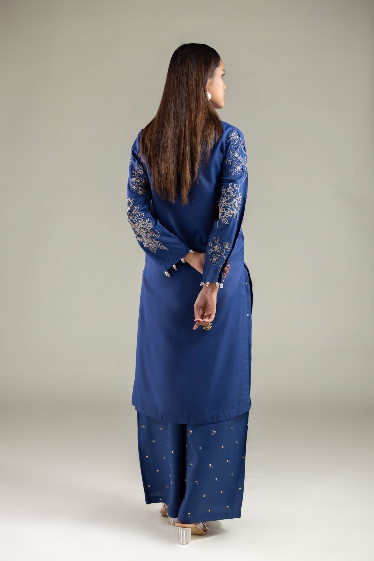 Floral Longline Kurta