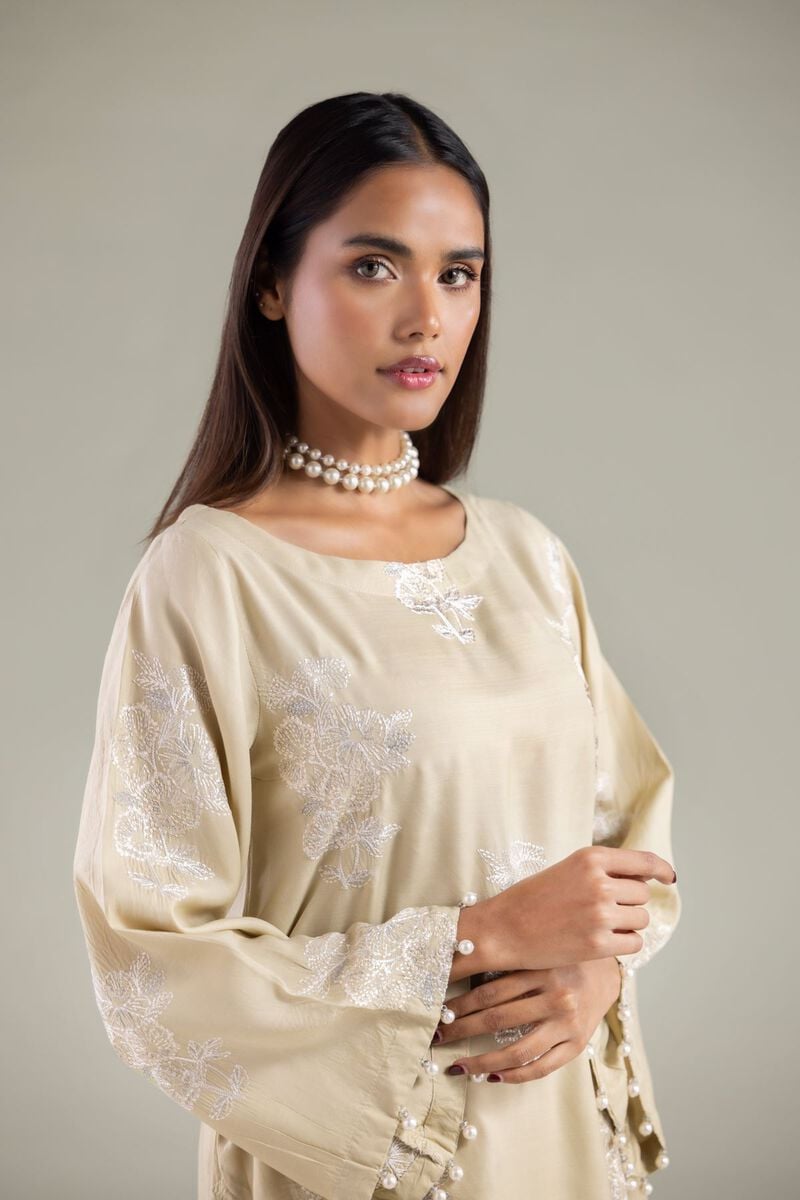 Floral Round-Neck Kurta