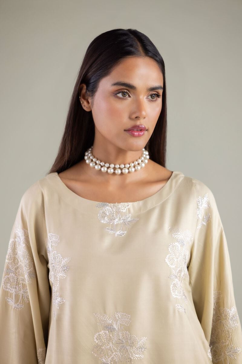 Floral Round-Neck Kurta