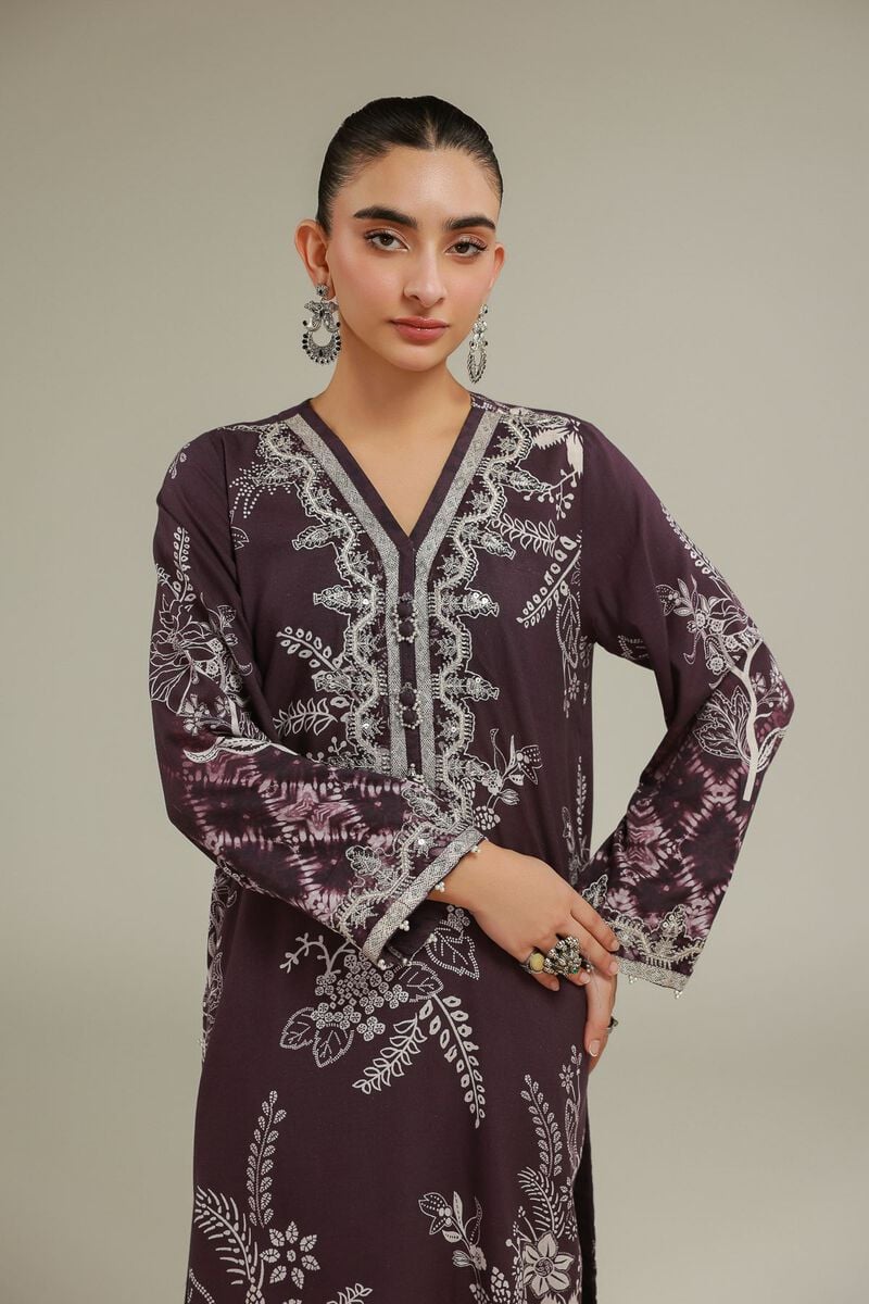 Floral Longline Kurta