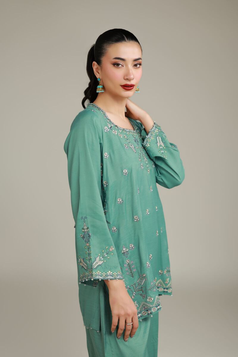 Floral Drawstring Kurta