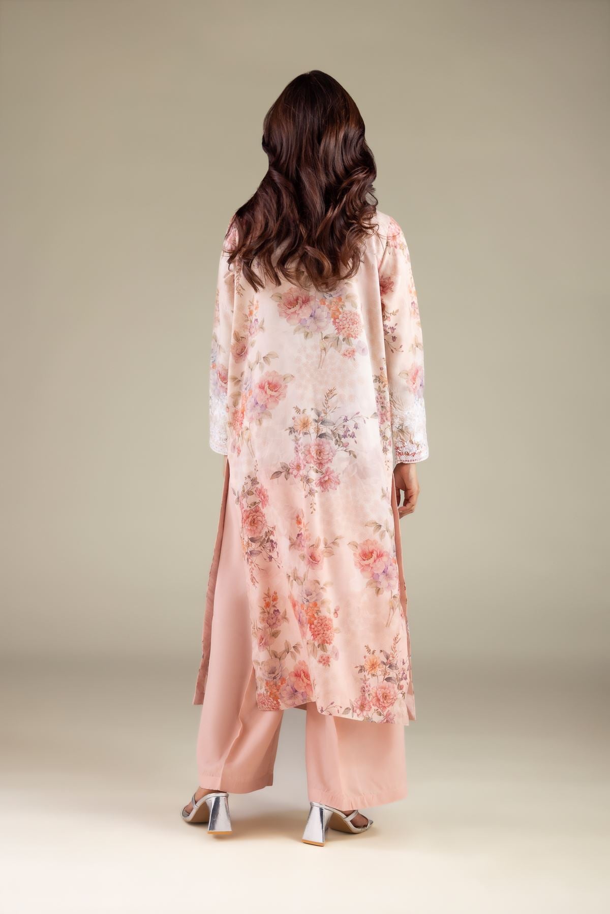 Floral Sequin Kurta