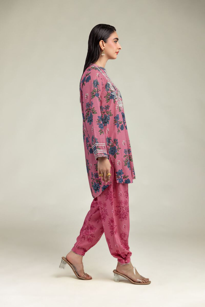 Floral Pink Shalwar