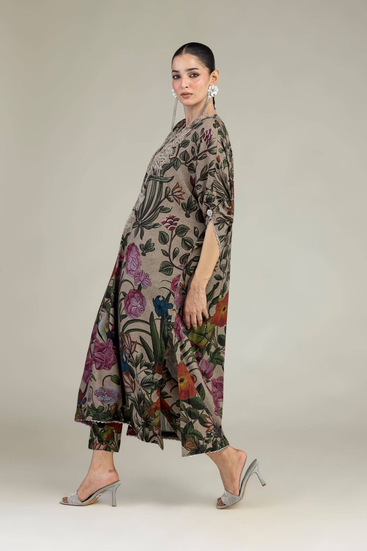 Raw Silk Pants