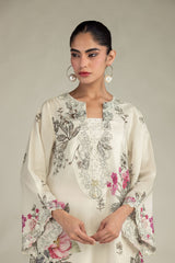 Floral Long Kurta