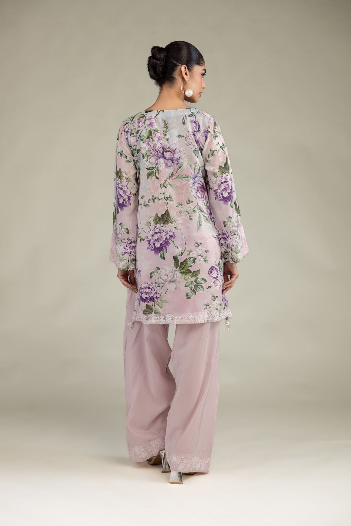Floral Viscose Kurta