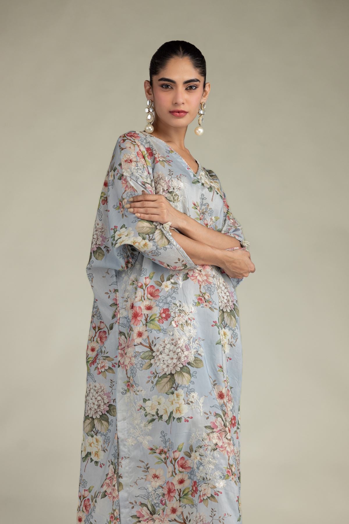 Long Embroidered Kurta