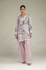 Pink Viscose Shalwar