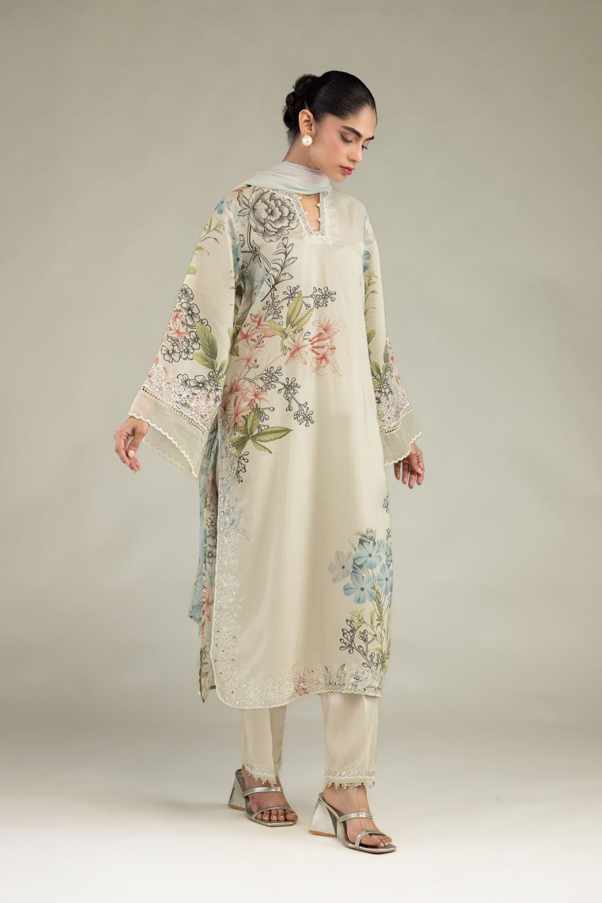 Blended Viscose Pants