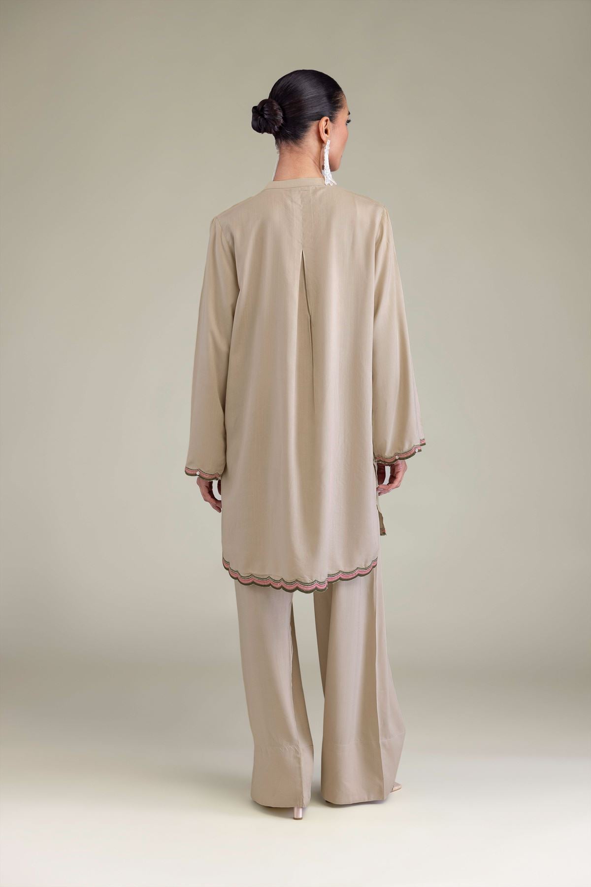 Band Collar Kurta