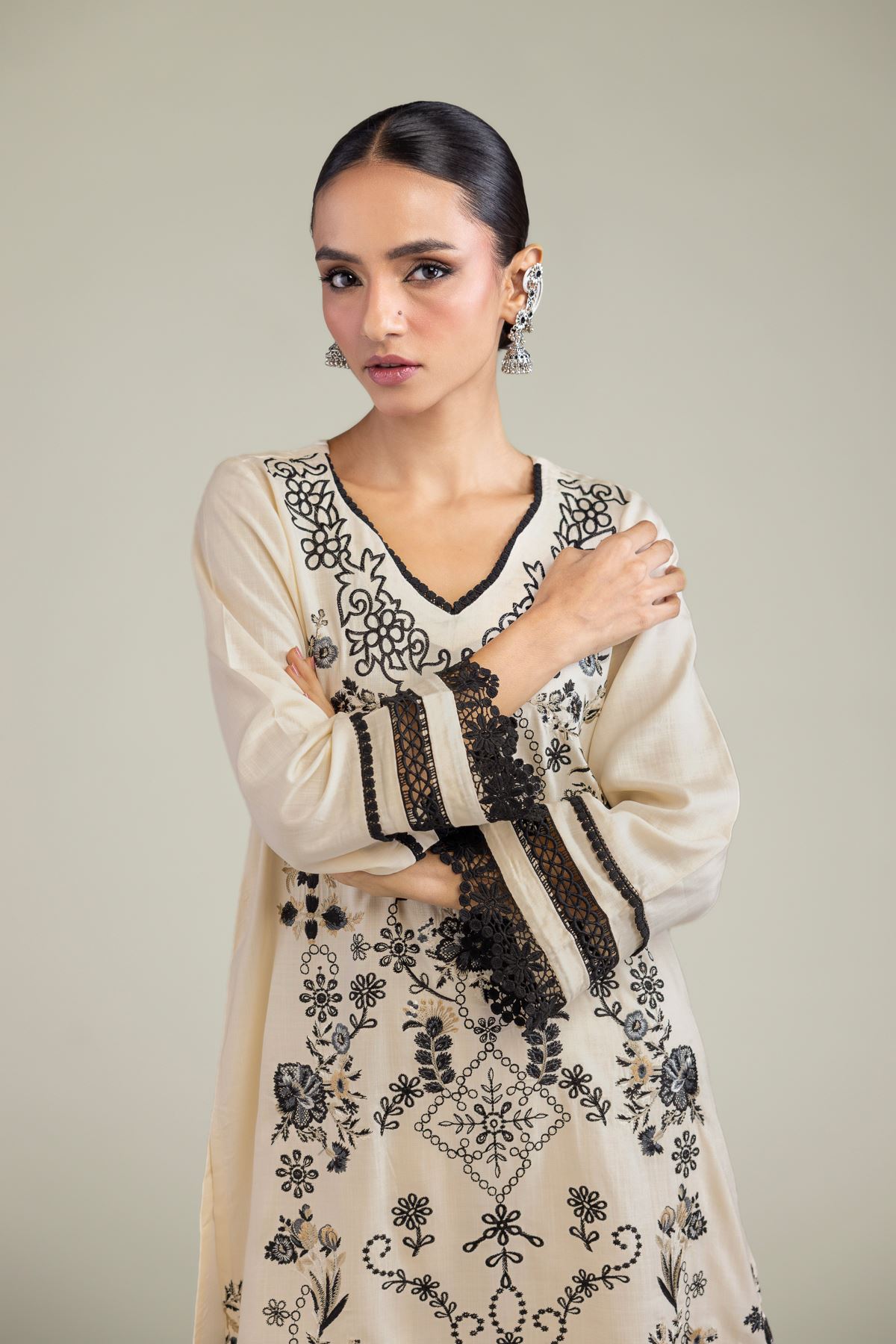 Raw Silk Kurta