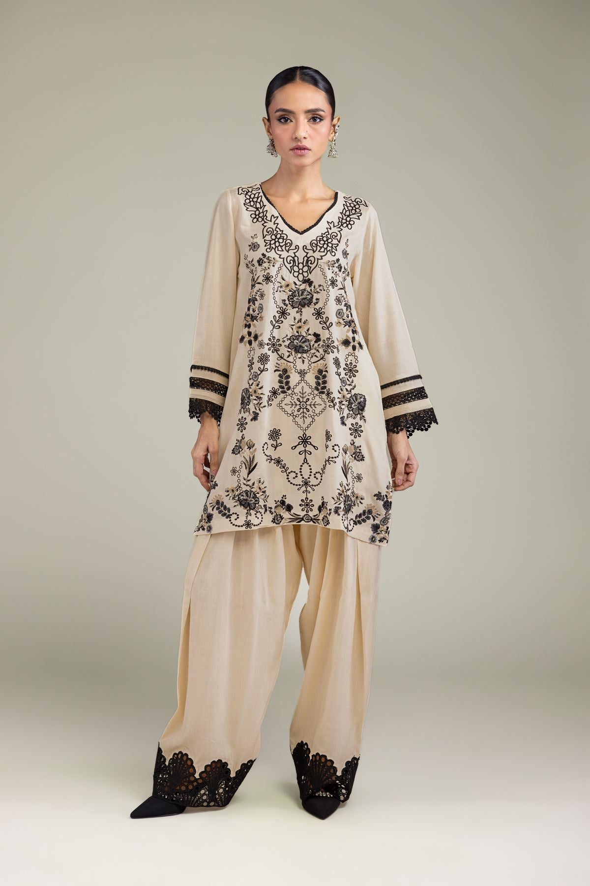 Raw Silk Kurta