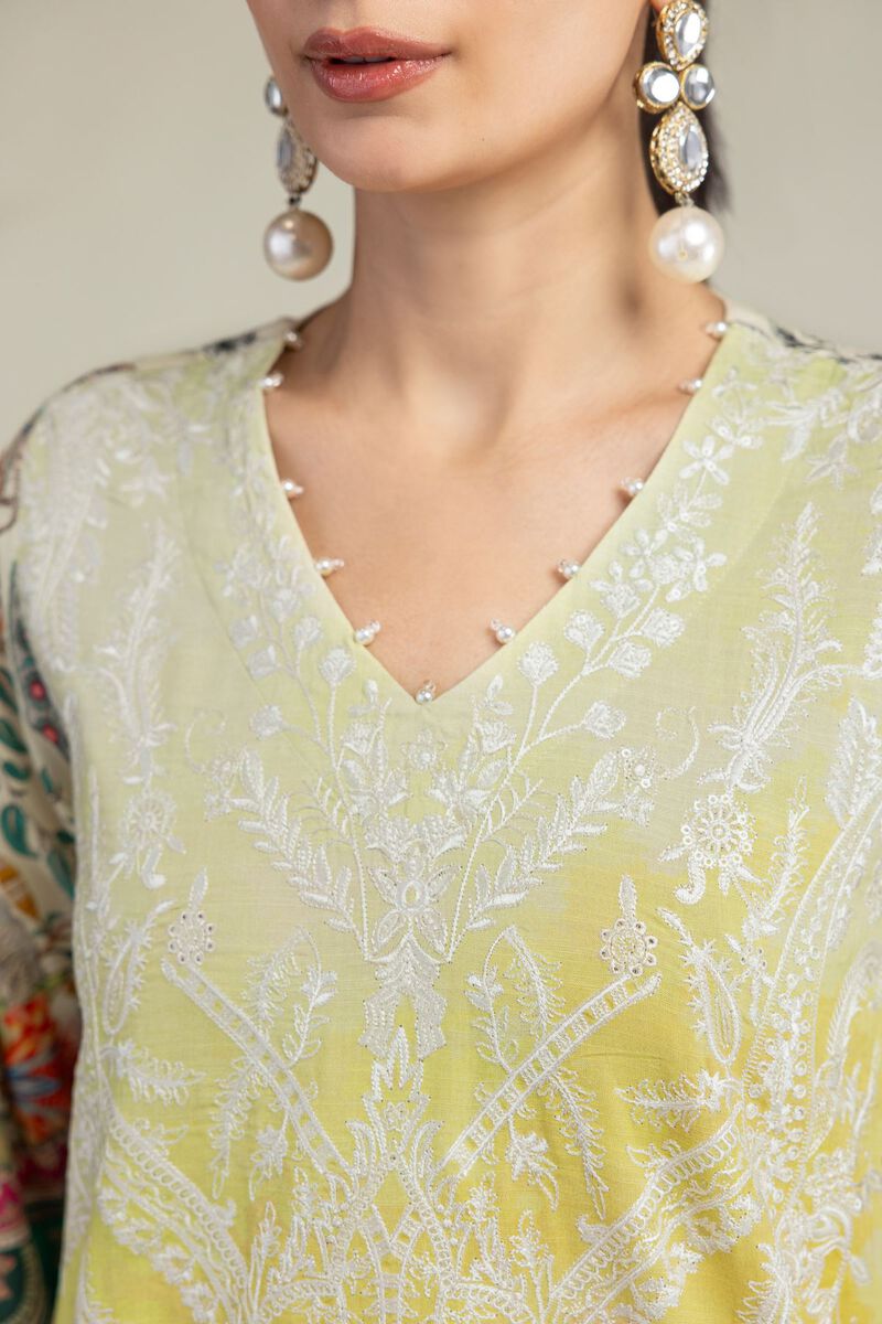 Short Floral Kurta