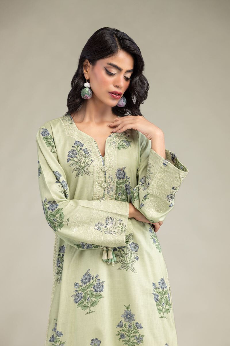Floral Longline Kurta