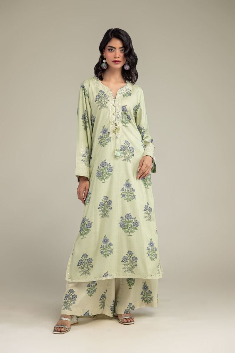 Floral Longline Kurta