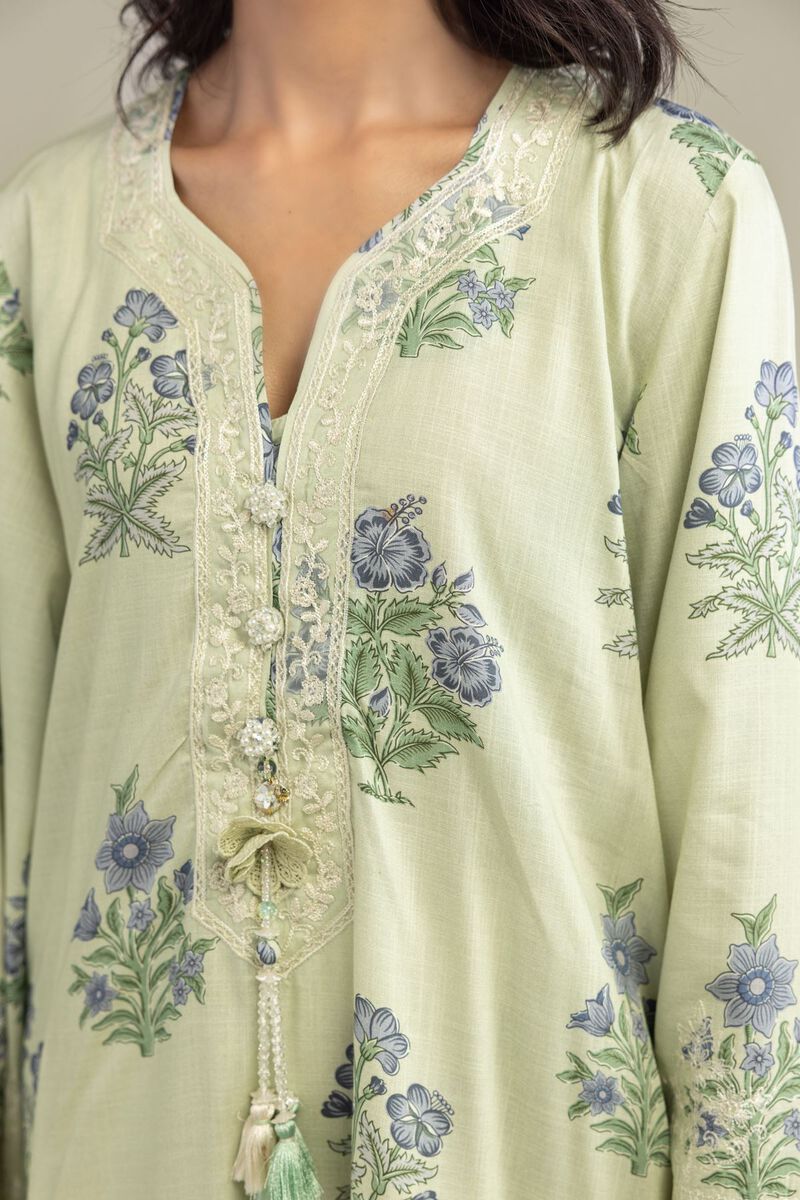 Floral Longline Kurta