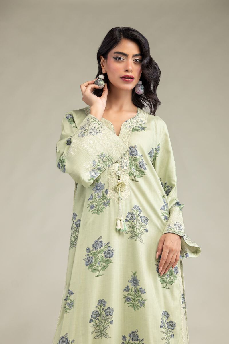 Floral Longline Kurta