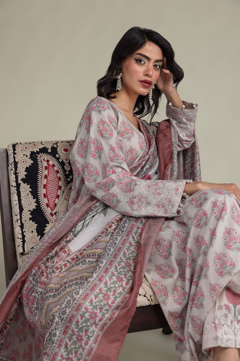 Floral Mesuri Dupatta