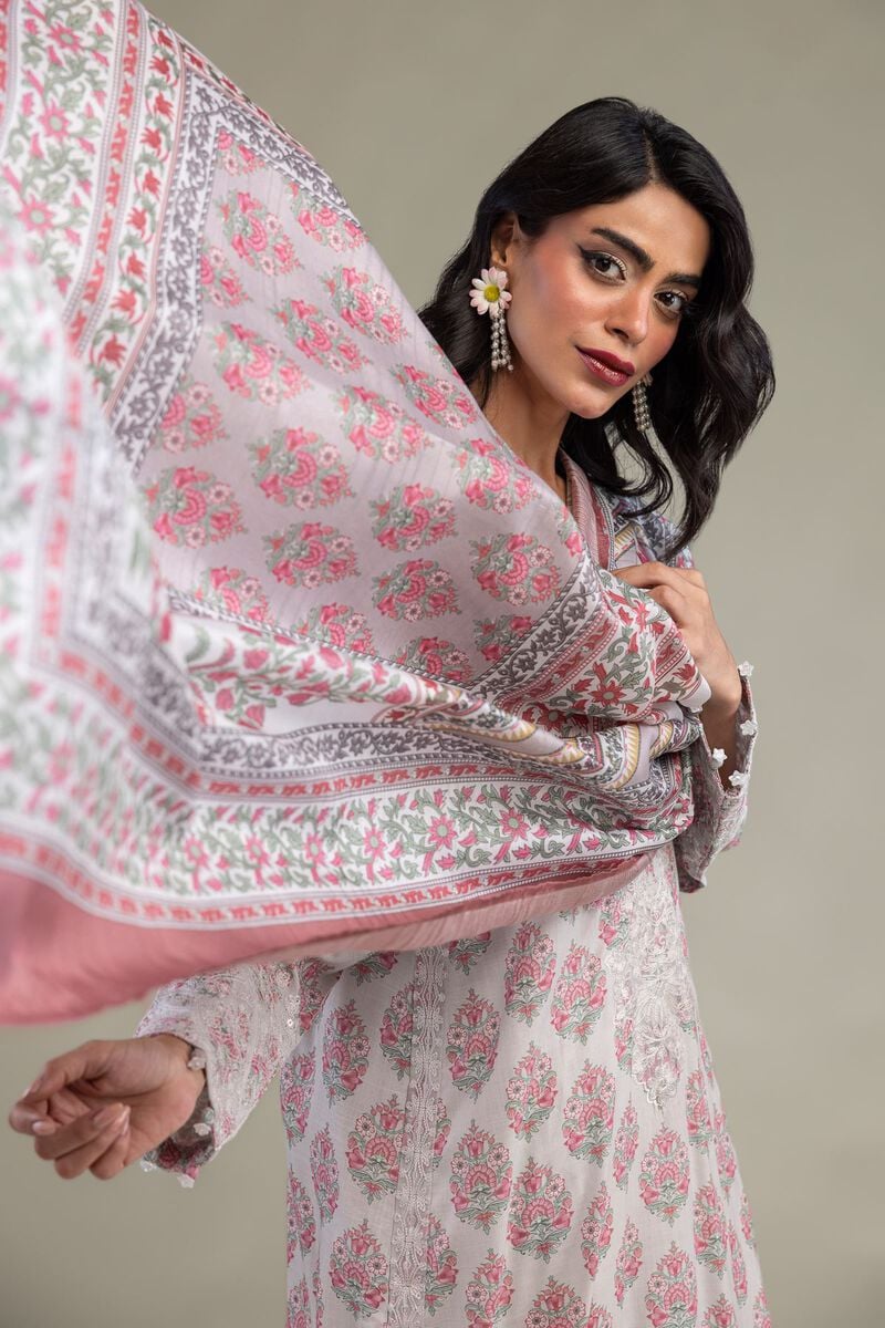 Floral Mesuri Dupatta