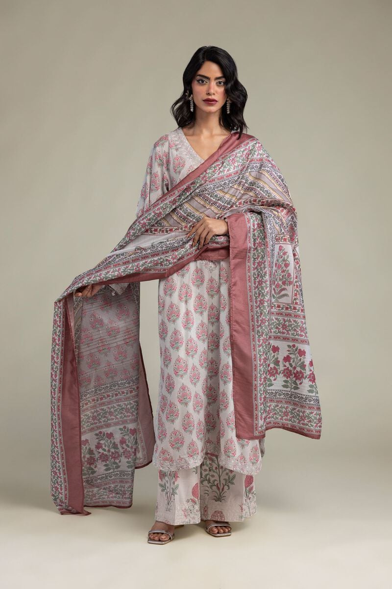 Floral Mesuri Dupatta