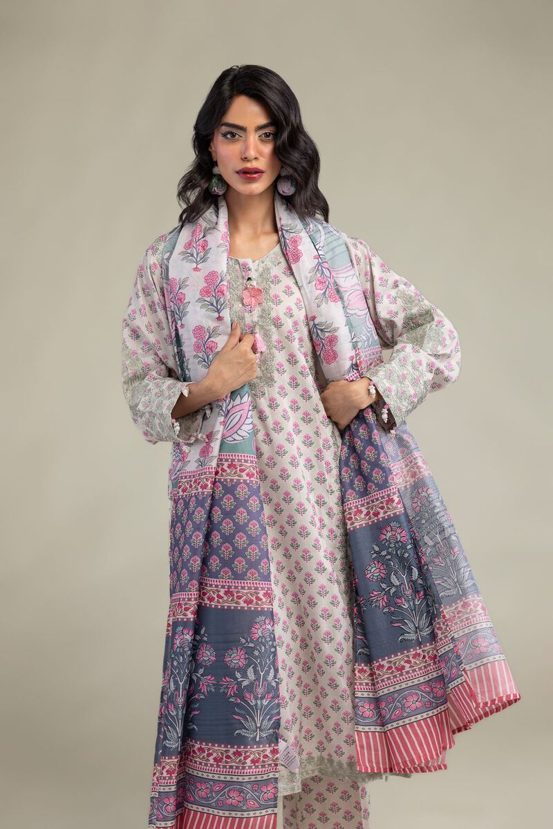 Floral Mesuri Dupatta