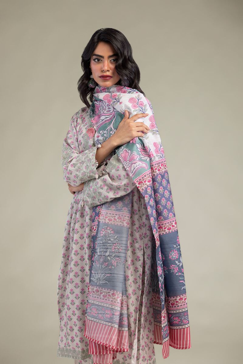 Floral Mesuri Dupatta