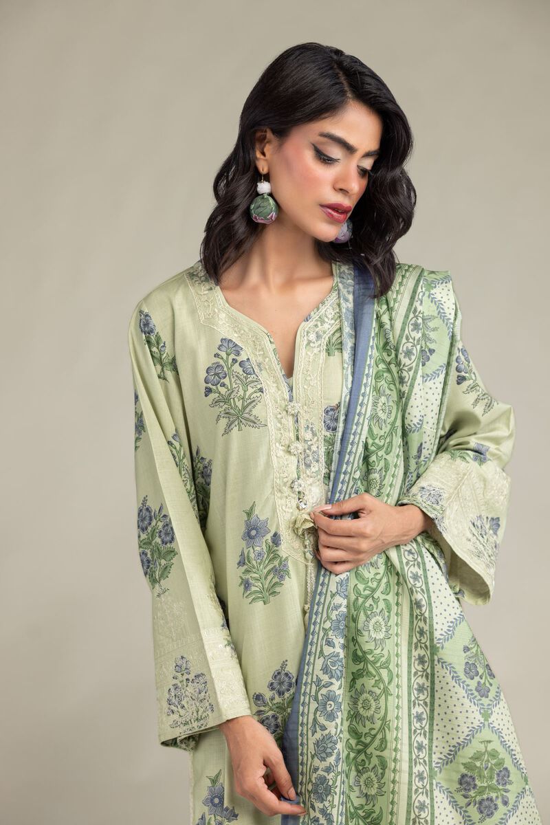 Mint Mesuri Dupatta