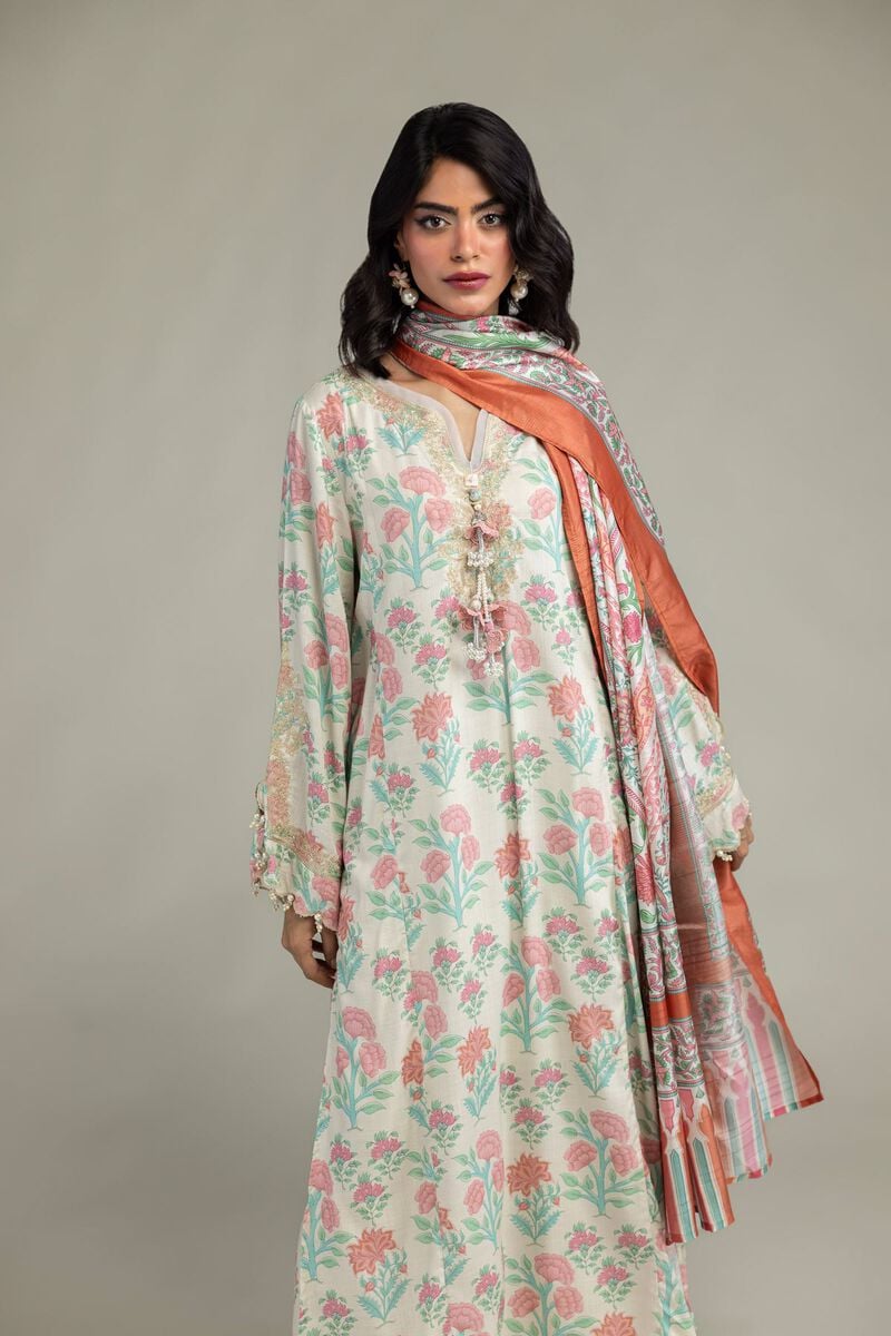 Floral Mesuri Dupatta