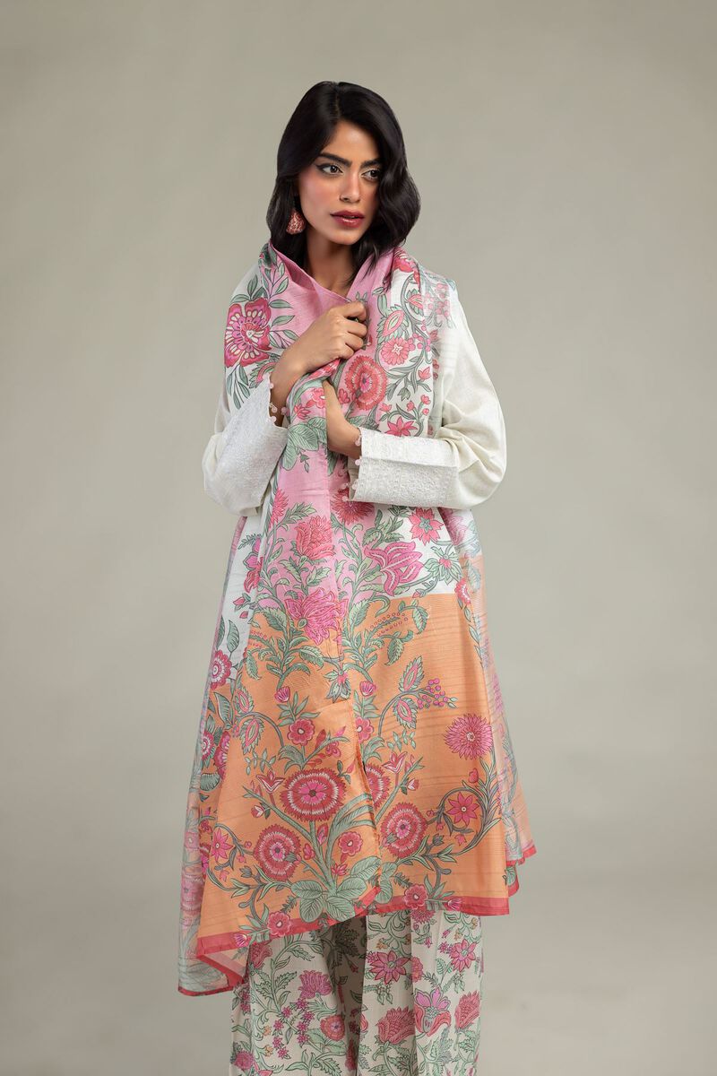 Floral Mesuri Dupatta