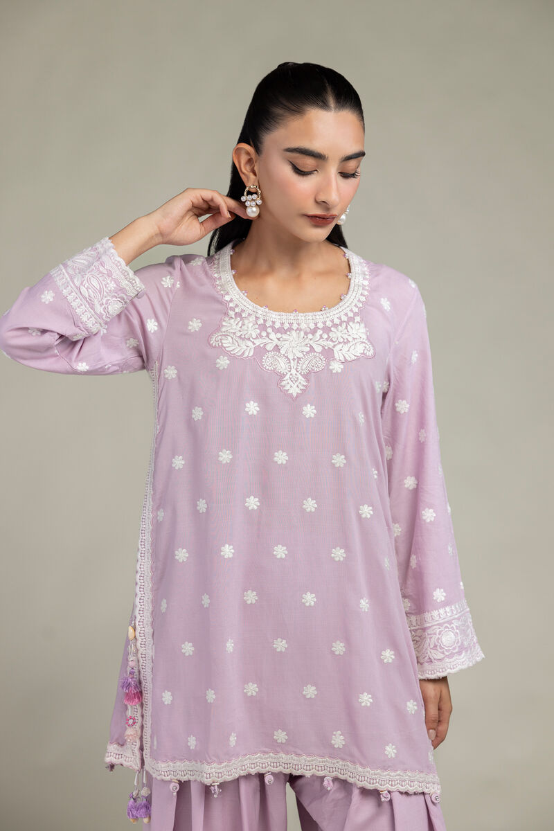 Short Silk Kurta