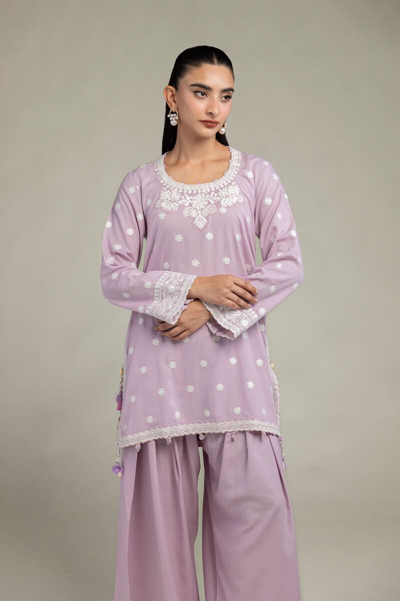 Short Silk Kurta
