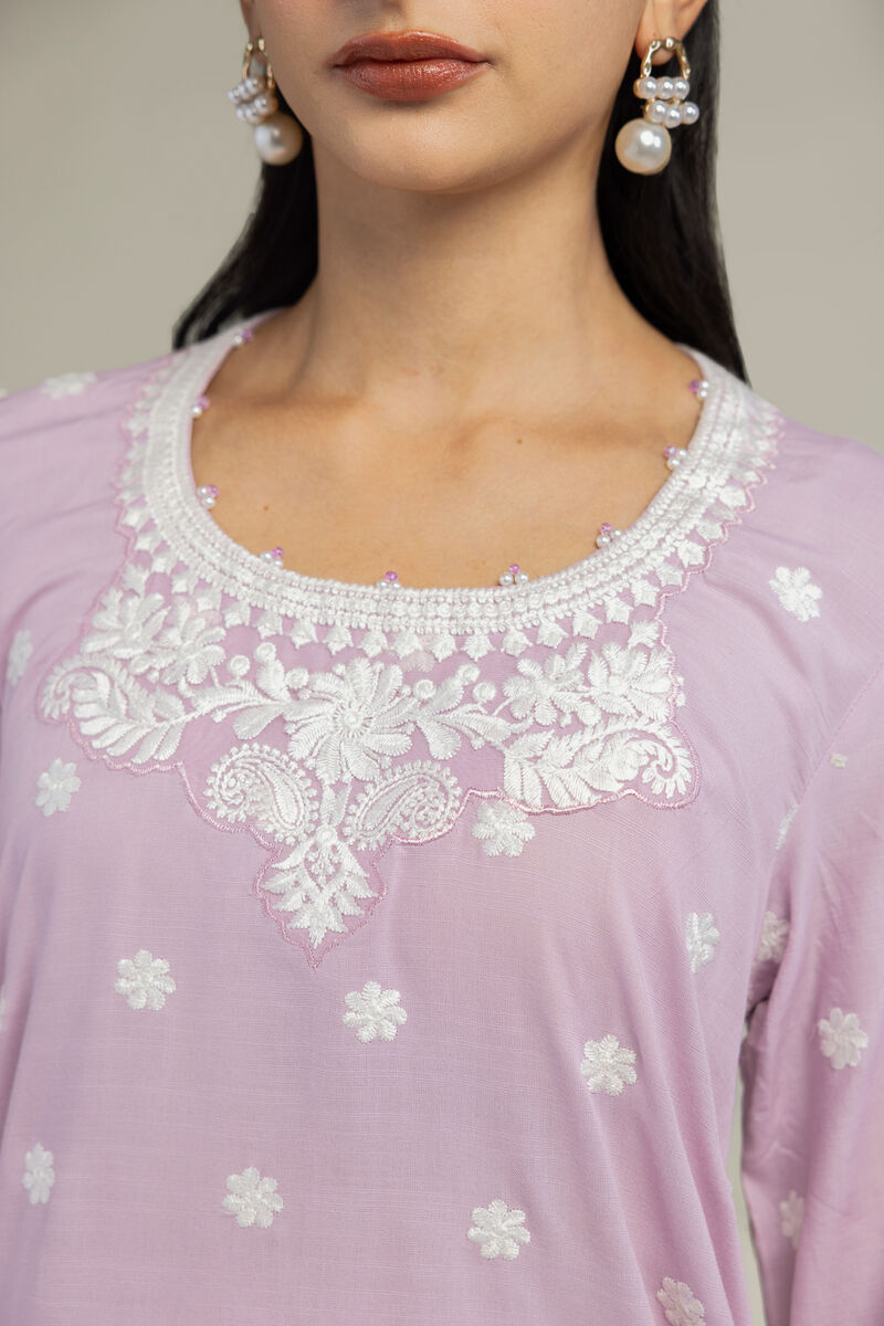 Short Silk Kurta