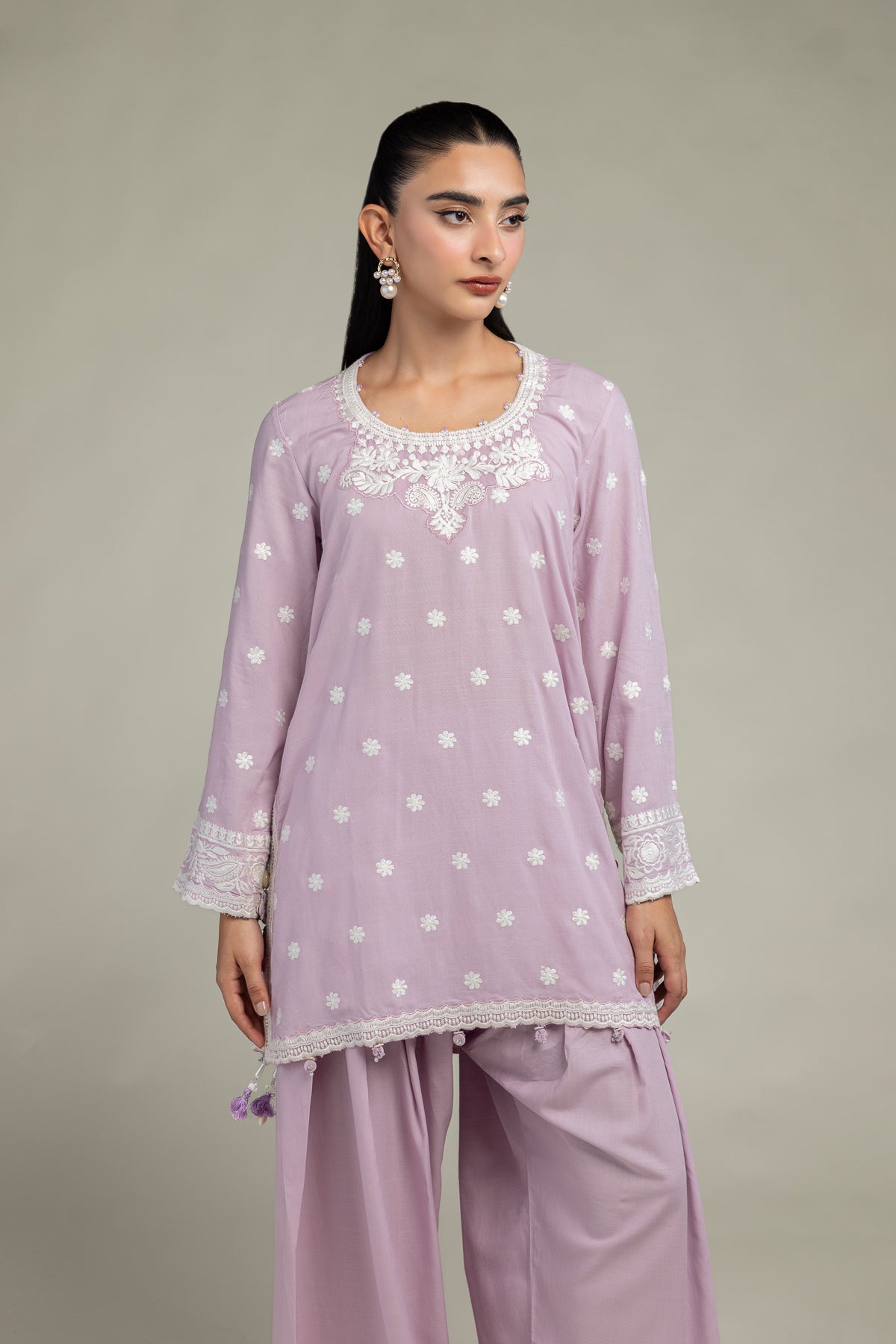 Short Silk Kurta