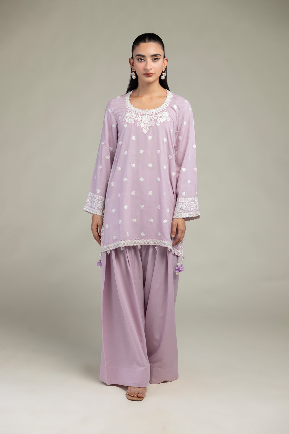 Short Silk Kurta