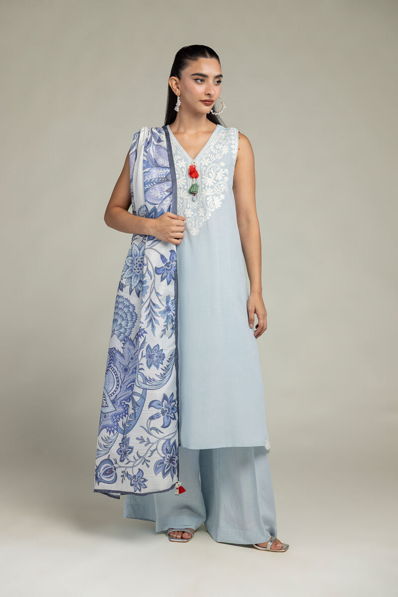 Solid Silk Pants