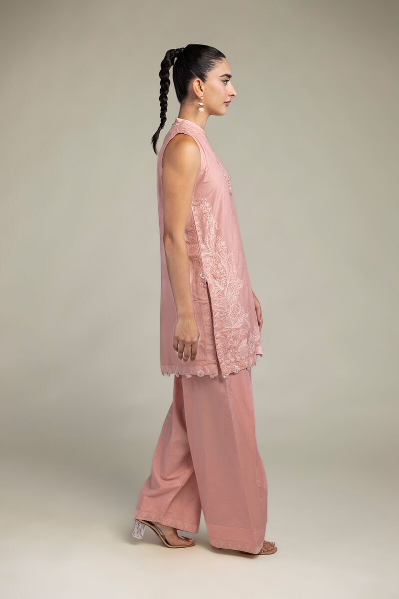 Pink Solid Shalwar