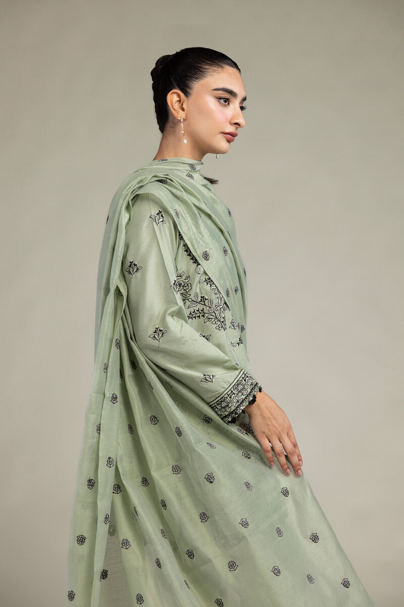 Floral Cotton Dupatta