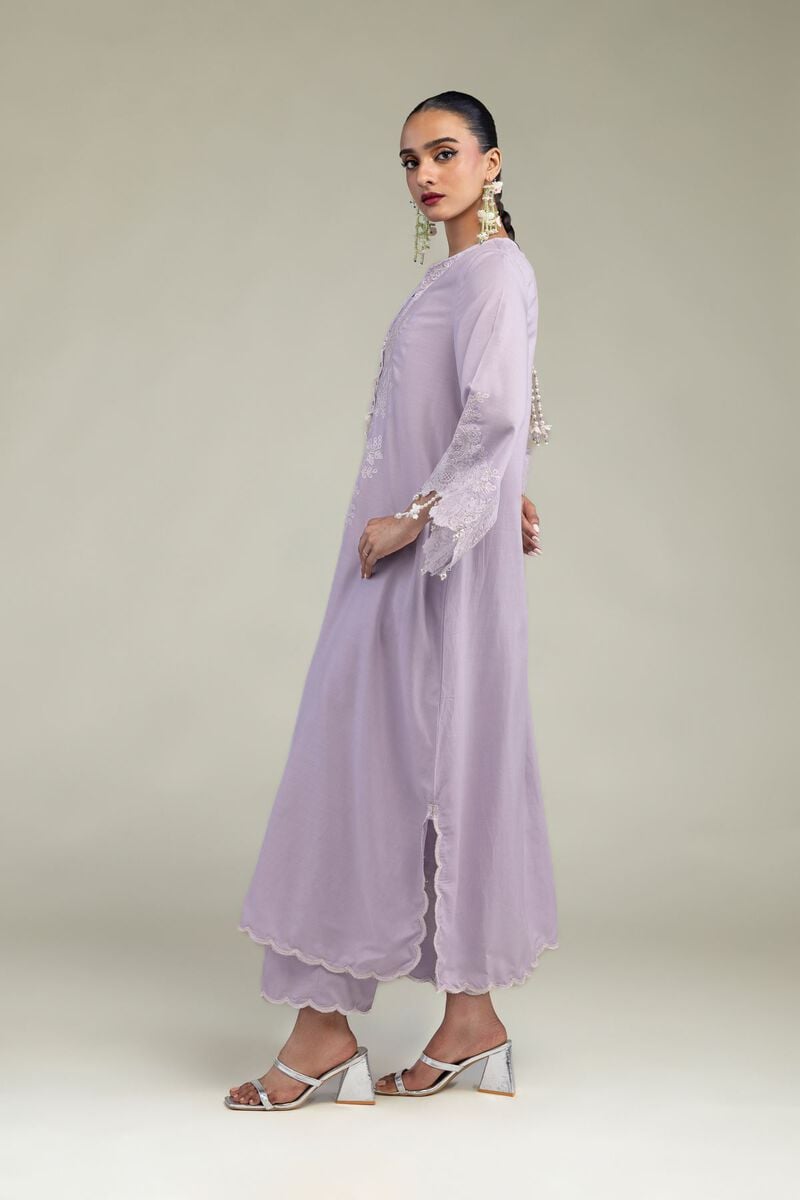Silk Solid Pants
