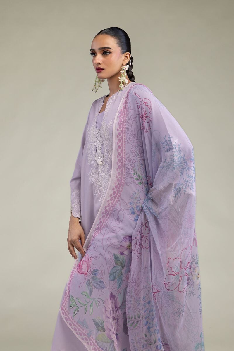 Chiffon Floral Dupatta