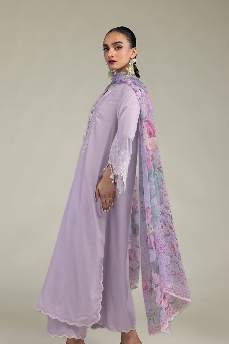 Chiffon Floral Dupatta