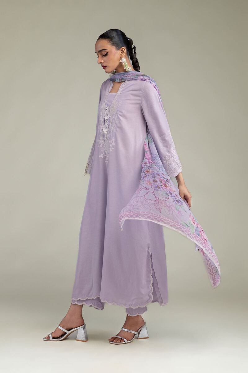 Chiffon Floral Dupatta