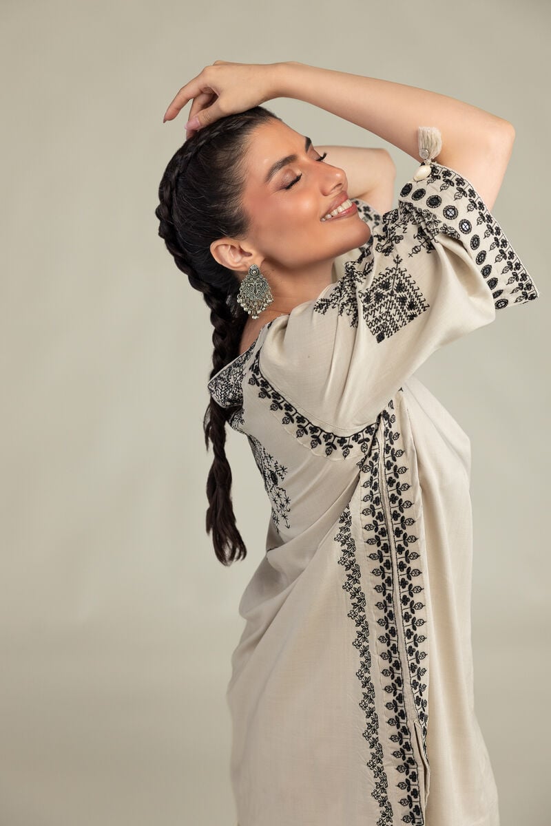 Short Beige Kurta